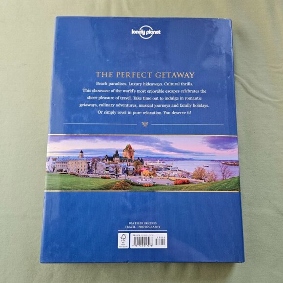 Lonely Planet Great Escapes Enjoy the World at Your Leisure Hardcover Décor Book - Picture 13 of 13
